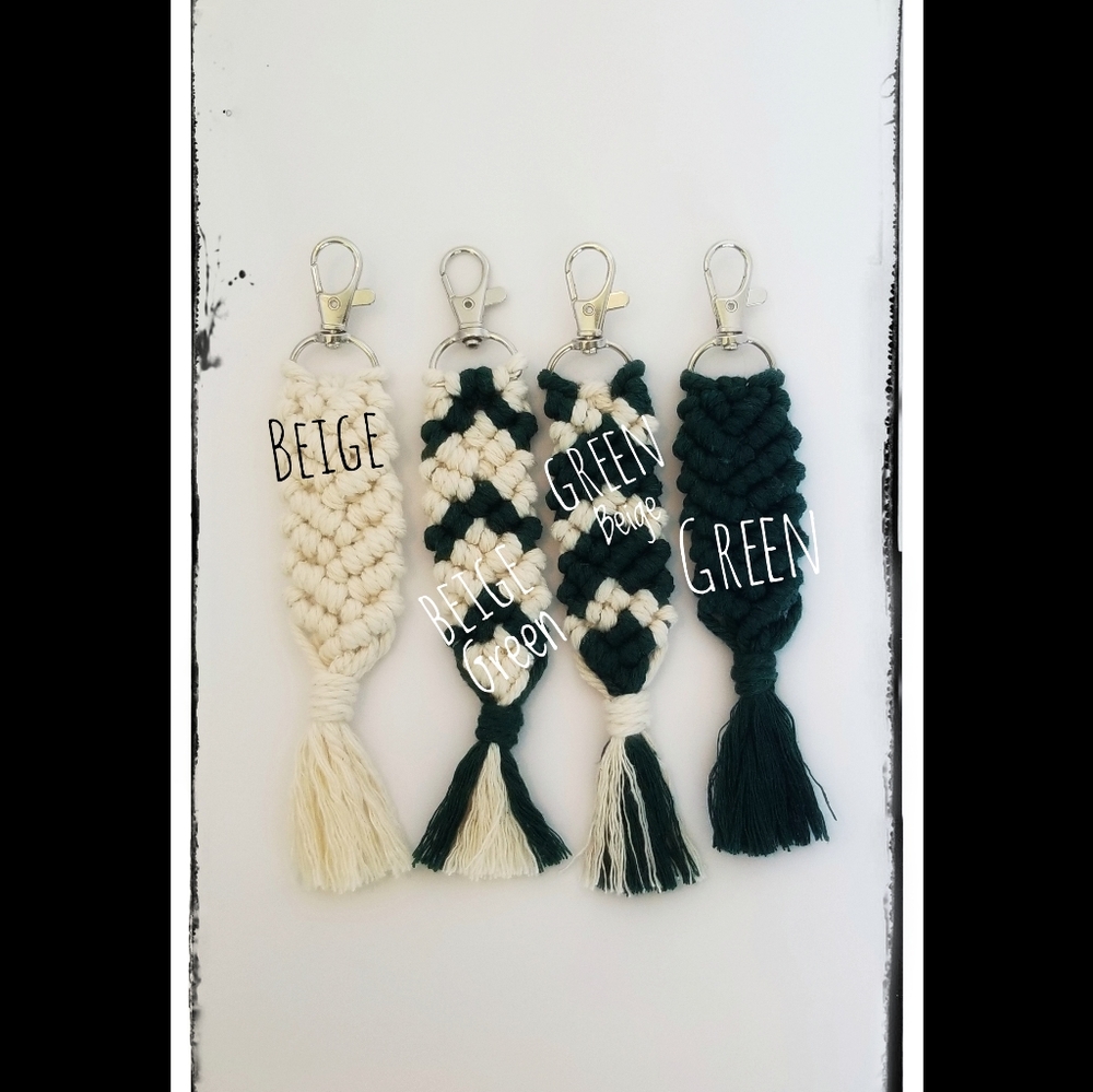 Handmade Macrame keychains‎ - Picture 4 of 6